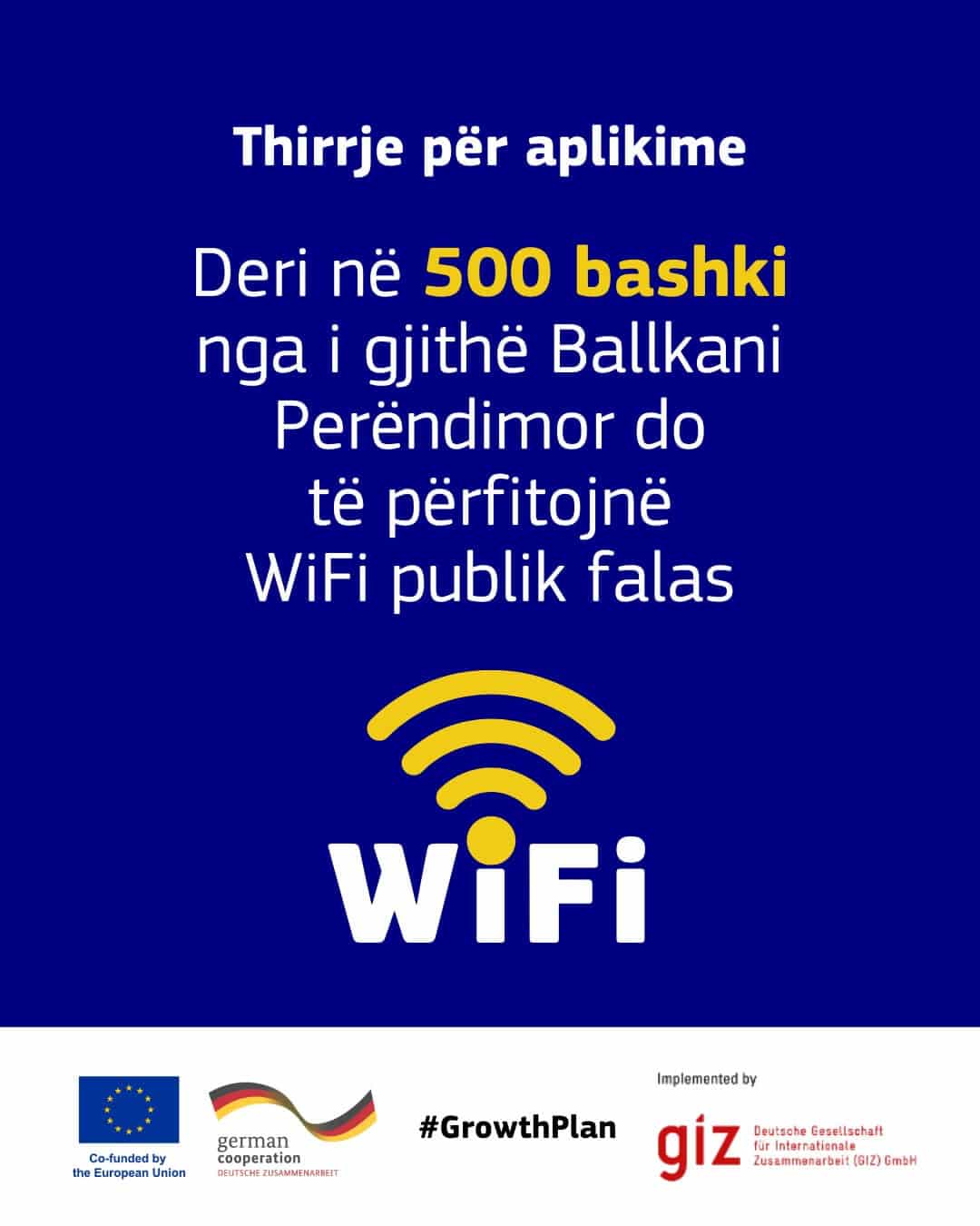 Në Ballkanin Perëndimor, deri në 500 bashki do të kenë Wi-Fi publik falas