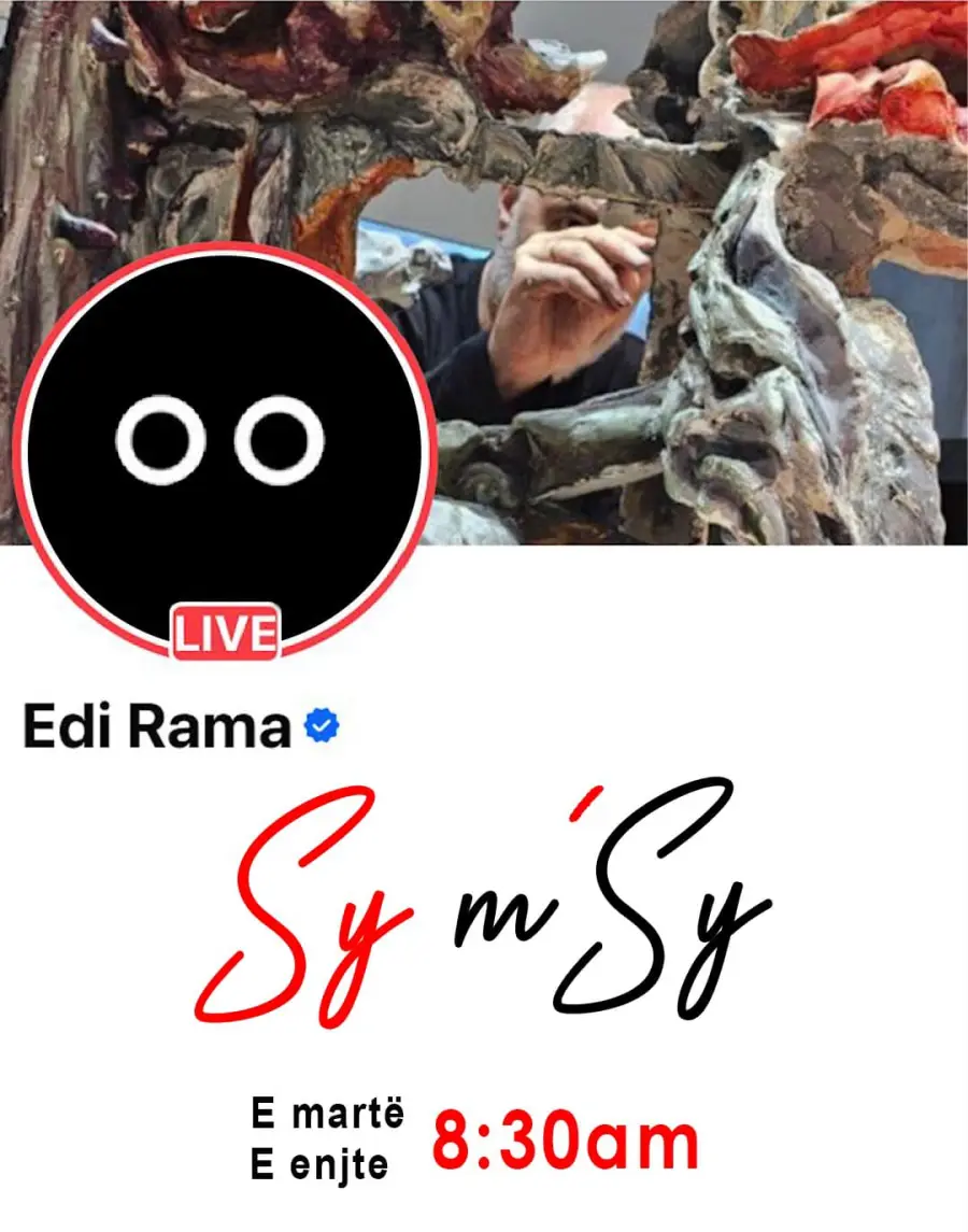 “Sy m’sy” nga Edi Rama do të ketë dy postime live çdo javë