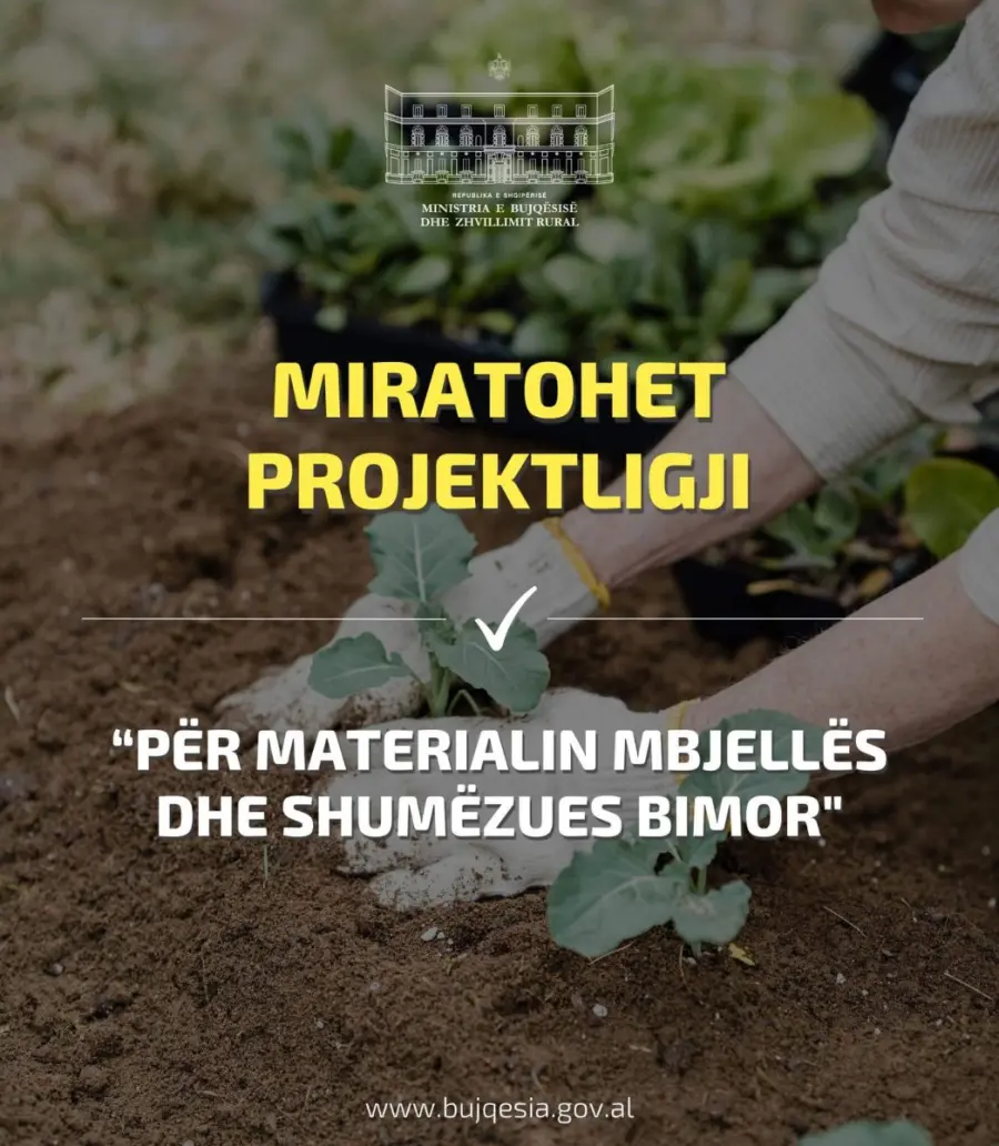 Miratohet Projektligji për fermerët , Denaj : Zhvillim për sekotrin bujqësor