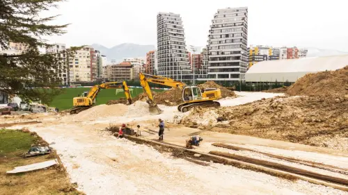 Projekti i ri i ndërtimit në prag të Euro 2025 U-17: një tjetër fushë merr formë pranë Shtëpisë së Futbollit