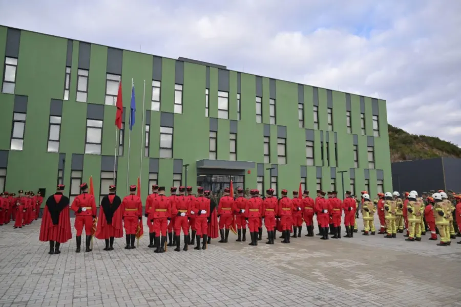 Komandanti i ri i Komandës Mbështetëse u prezanua sot në mjediset e reja , gjeneral brigade Aleksandër Pando
