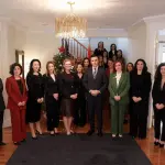 Nancy Vanhorn takim me përfaqësuesit e drejtësisë penale të Shqipërisë