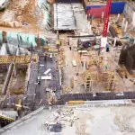 Teatri Kombëtar , punimet ecin me ritme të shpejta