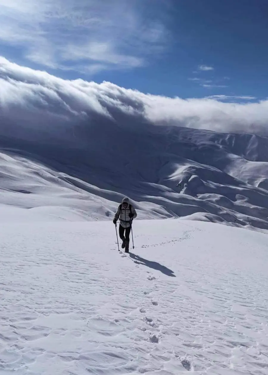 Rama ndan pamjet nga mali i Gramozit në Kolonjë , 
