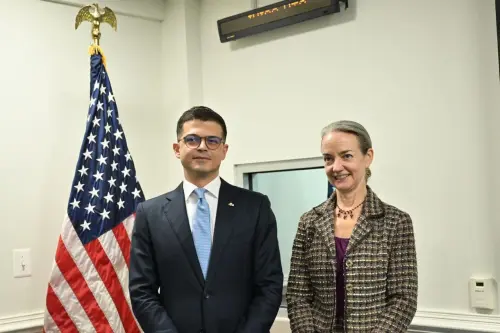 Pirro Vengu takim me Nënsekretaren e Mbrojtjes për Politikat, Amanda Dory në Pentagon , Washington D.C