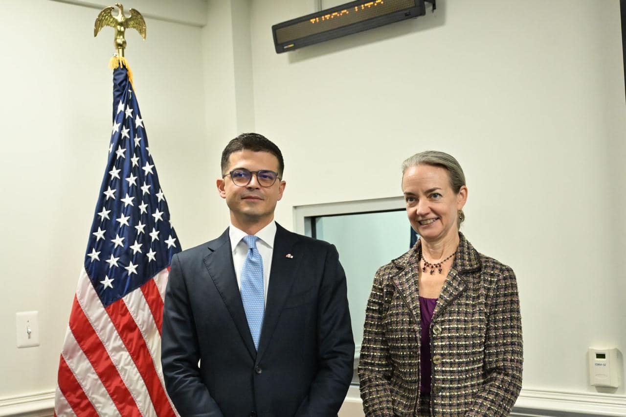 Pirro Vengu takim me Nënsekretaren e Mbrojtjes për Politikat, Amanda Dory në Pentagon , Washington D.C