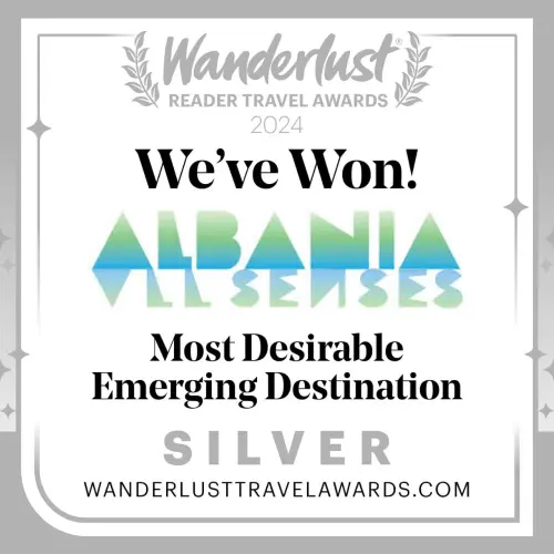 “Wander Reader Travel Awards” vlerëson Shqipërinë me medalje të argjendtë