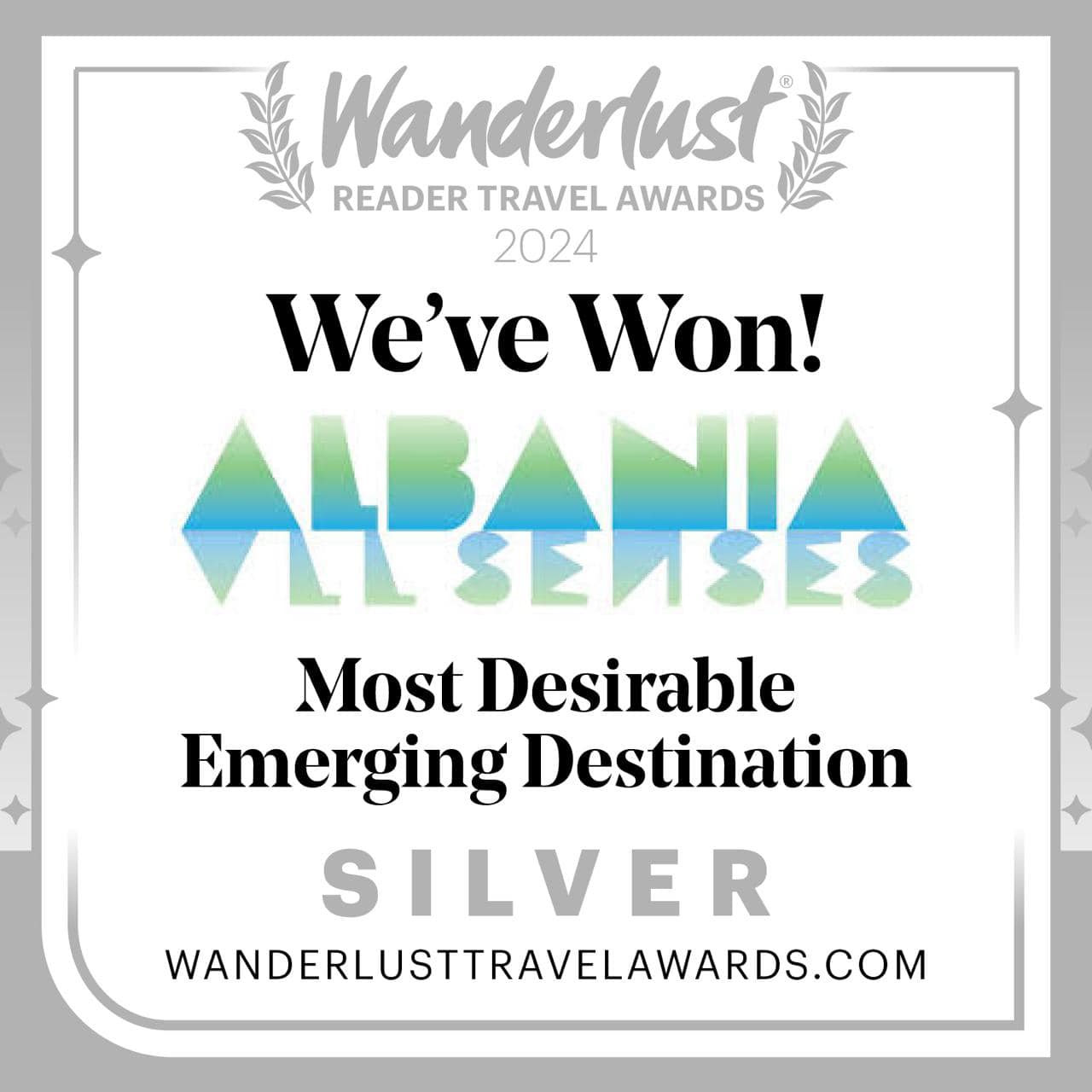 “Wander Reader Travel Awards” vlerëson Shqipërinë me medalje të argjendtë