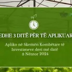 Ministira e Bujqësisë : Vetëm 3 ditë për të aplikuar në Skemën Kombëtare të Investimeve në Bujqësi 2024!