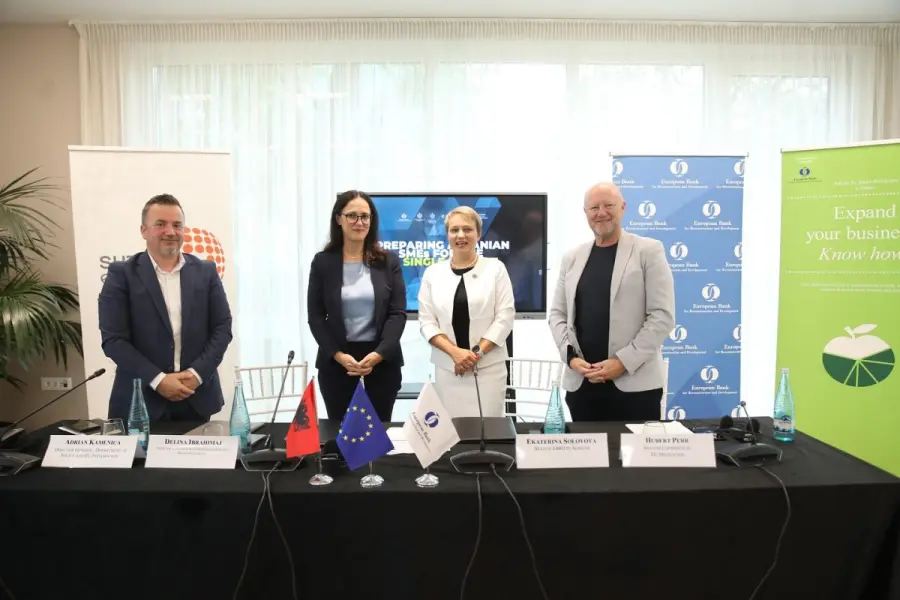 Marrëveshje me BERZH-in për të ndihmuar sipërmarrjet e vogla të hyjnë në tregjet Evropiane