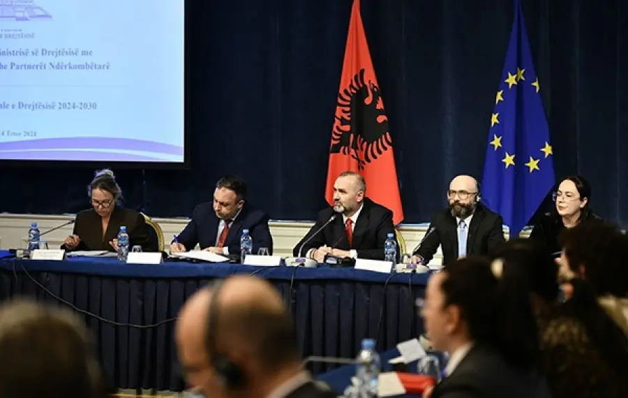 Ministri Ulsi Manja prezanton Strategjinë Ndërsektoriale të Drejtësisë 2024-2030
