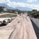 Ministrja Balluku viziton kantierin e Lotit 6 të Unazës së Madhe