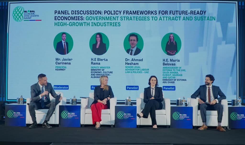 Zëvendësministrja Blerta Rama merr pjesë në Samitin Global të Liderëve të Zonave Ekonomike