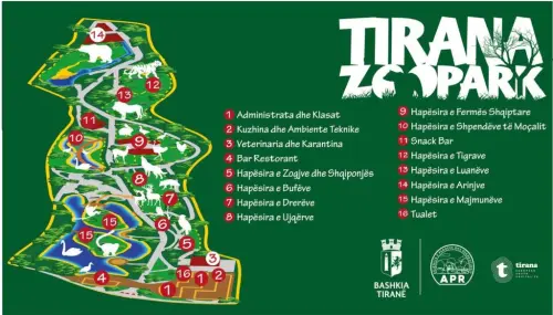 Kopshti zoologjik i Tiranës: Shtëpia e specieve të veçanta për vizitorët e vegjël