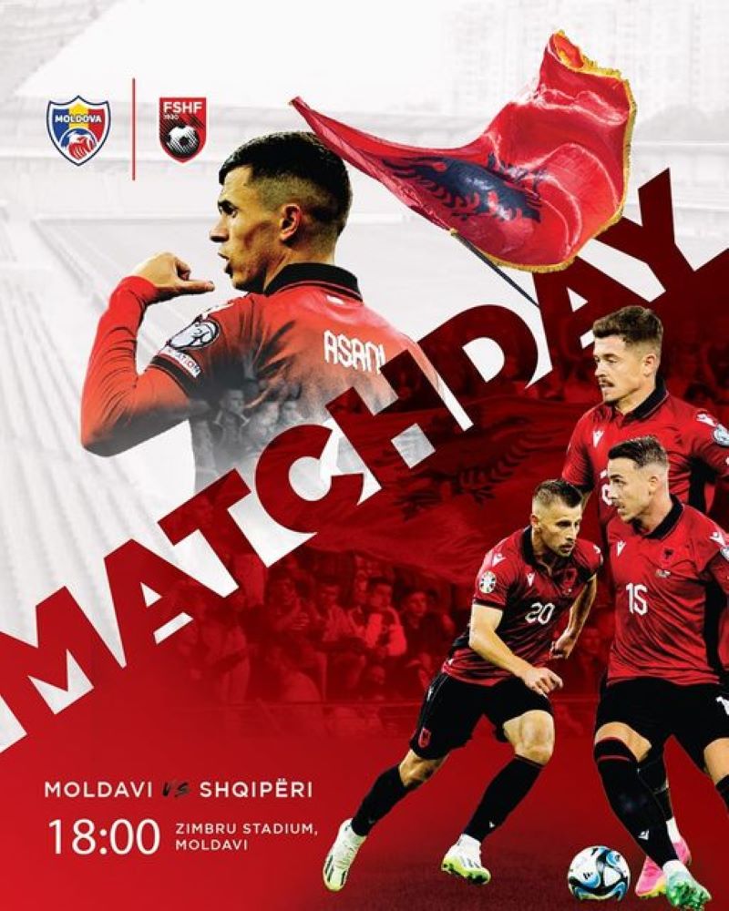 Ndeshja me Moldavinë: Skuadra e Kombëtares bëhet gati për përballjen në Kishinjev