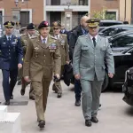 Gjenerallejtënant Arben Kingji , në një vizitë zyrtare në Itali