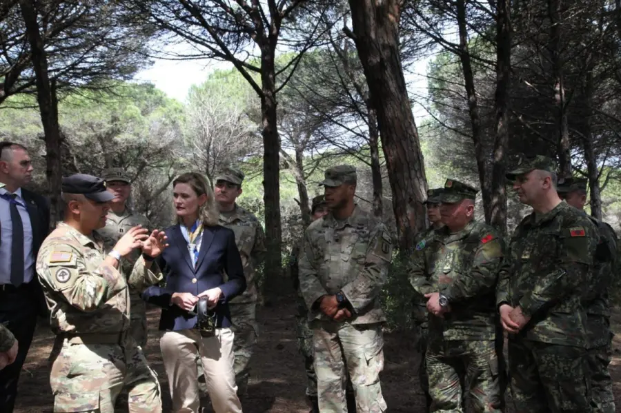 Vizita e Përfaqësueses së SHBA në stërvitjen 