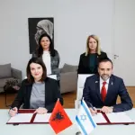 Shqipëri-Izrael , Ministrat Koçiu dhe Buso nënshkruajnë Memorandum Bashkëpunimi në Tiranë