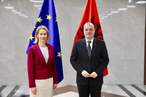 Ministri Hasani takon Kaja Kallas, nis sesioni i parë i Dialogut për Sigurinë dhe Mbrojtjen